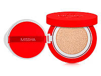 Кушон з матовим фінішем Missha Velvet Finish Cushion SPF50+/PA+++ №21 світлий беж, 15 мл