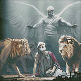 (Електронна)Схема для вишивання хрестиком або петитом:"Ангел-захисник", фото 2