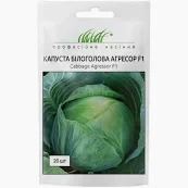 Капуста Агресор F1, білоголова 20 шт