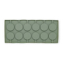 Силіконова форма 12 в 1 для льодяників та цукерок круглих на паличці + 12 паличок в комплекті, фото 5