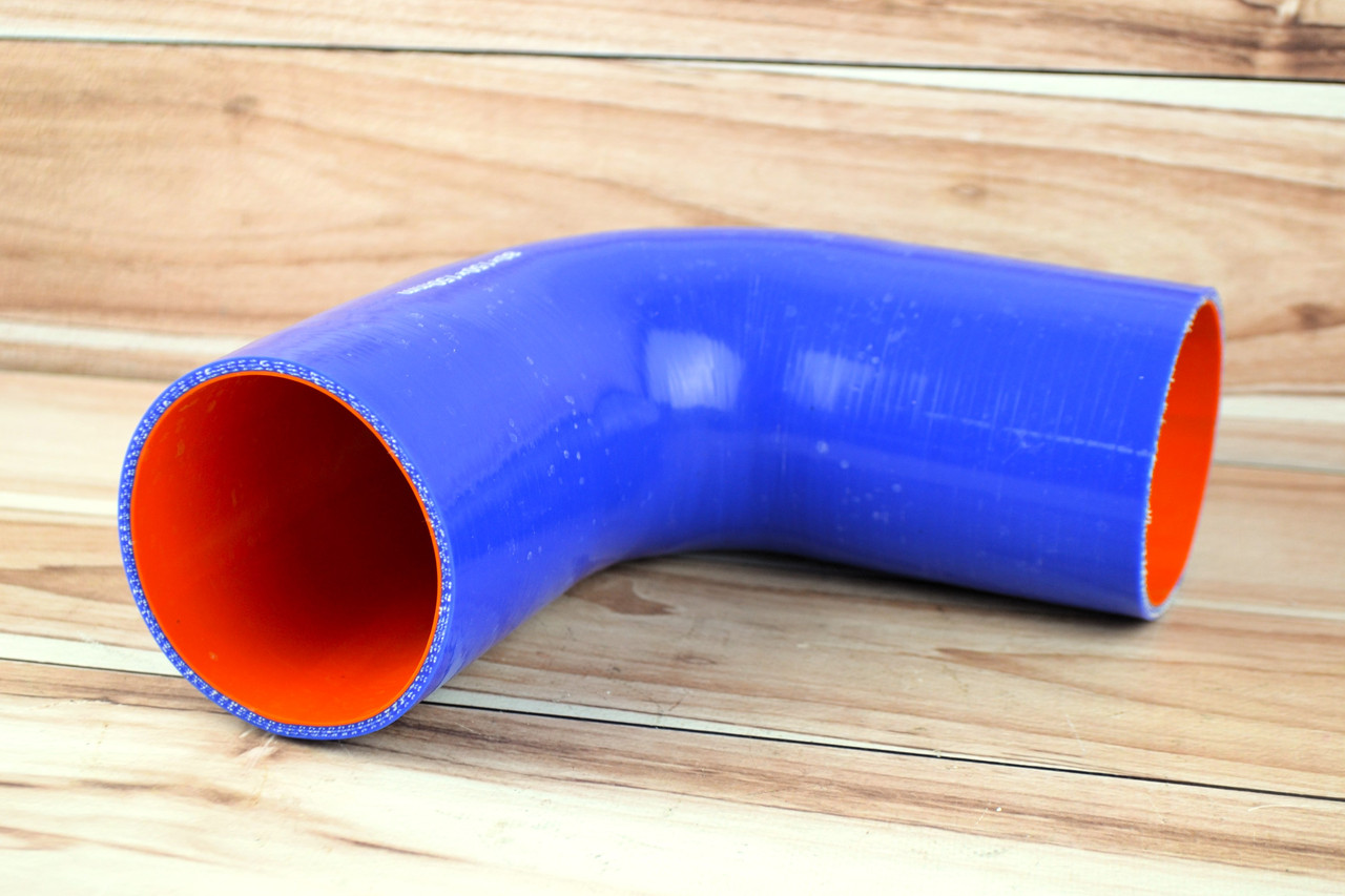 Патрубок (150 мм х 150 мм) (90` - кут) (d=90 товщ = 5 мм), фото 1