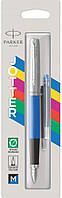 Перьевая ручка Parker Jotter 17 Plastic Blue Ct Fp M