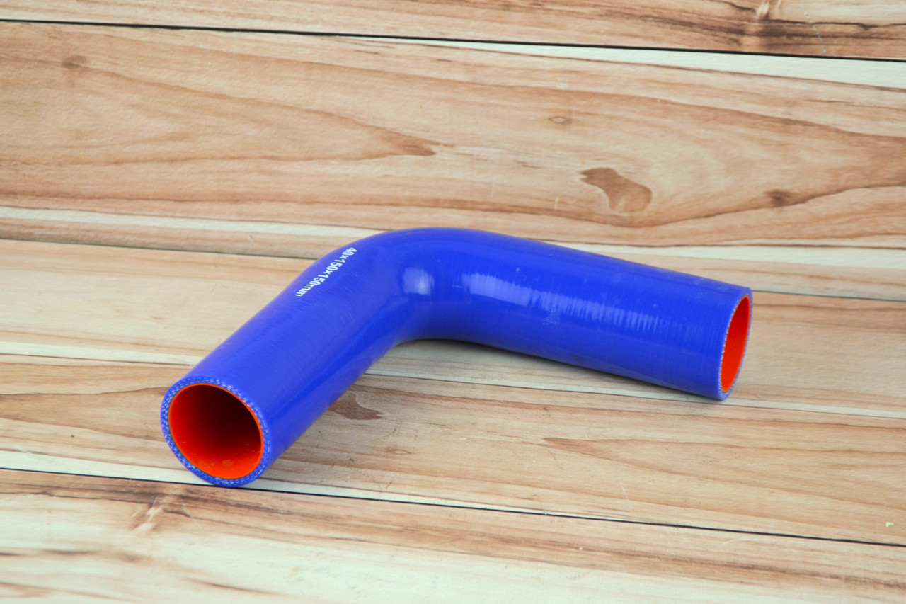 Патрубок (150 мм х 150 мм) (90` - кут) (d=40 товщ = 5 мм), фото 1