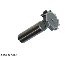 Фреза Т-подібна для пазів сегментних шпонок ц/х ф 15х0.5 мм Р18 внутрішньозавод