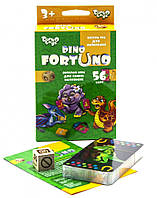 Дитяча розвиваюча настільна гра "Dino Fortuno" UF-05-01, 56 карток ssmag.com.ua