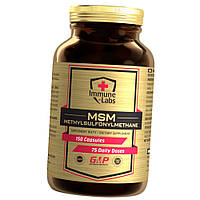 MСM (сера) Immune Labs MSM 150 капсул