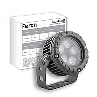 Прожектор LED светодиодный архитектурный Feron LL-882 5W 3000K уличный, влагозащищенный