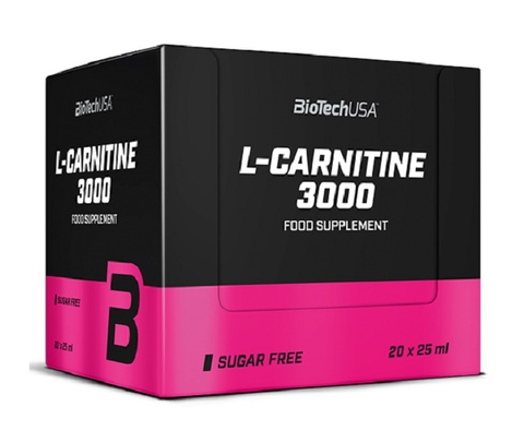 BioTech L-Carnitine Ampule 3000 20x25 ml