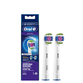 Насадки на зубні щітки Oral-B EB18p 3D White Luxe CleanMaximiser (2 шт.)