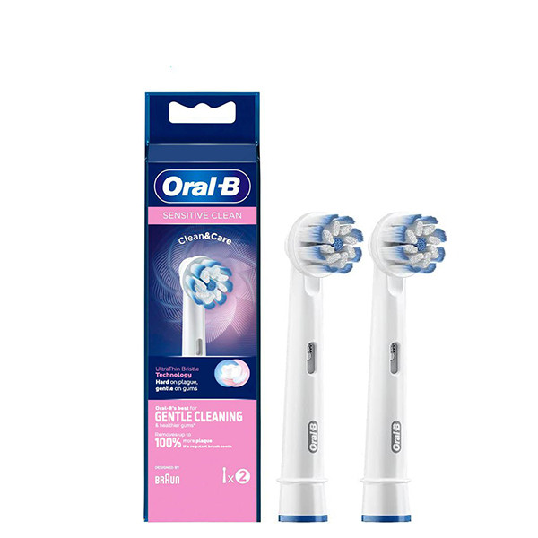 Насадки на зубні щітки Oral-B EB60 Sensitive Clean (2 шт.)