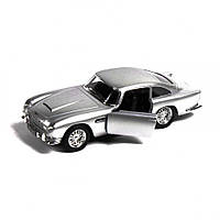 Колекційна іграшкова машинка Aston Martin Vulcan KT5406W інерційна (Сріблястий) ssmag.com.ua