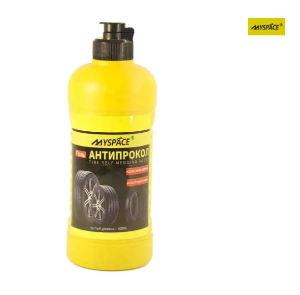 Антипрокольна рідина Myspace 400 мл Герметик для камер і безкамерних покришок (X-138), фото 1