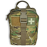 Підсумок. Аптечка. Індивідуальна відривна. | Мультикам | Ukr shield, фото 2