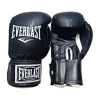 Боксерские перчатки EVERLAST 8 oz стрейч черные