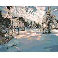 Картина за номерами "Зимовий ранок" Art Craft 10586-AC 40х50 см ssmag.com.ua