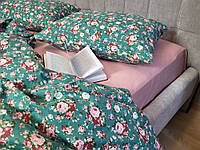 Комплект постельного белья Микадо роза, Turkish flannel фланель Двуспальный