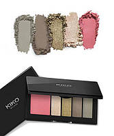 Палетка Kiko Smart Eyes And Cheeks Palette відтінок 02