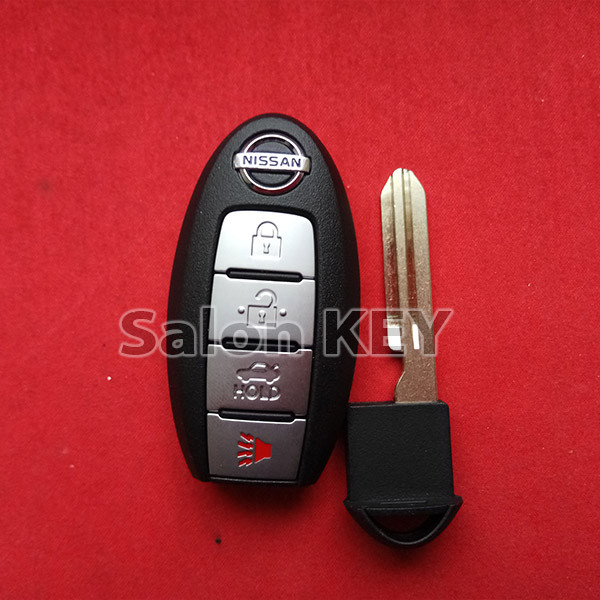 Nissan leaf, rogue корпус ключа на 4 кнопки + вставка Оригінал