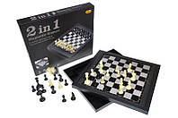 Шахматы магнитные 2в1, в коробке 98702 р. 30,5*27,3*4 см