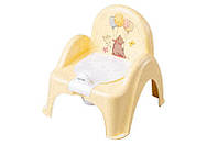 Горшок-стульчик детский "Лесная сказка" (светло-желтый) FF-007-109 TEGA