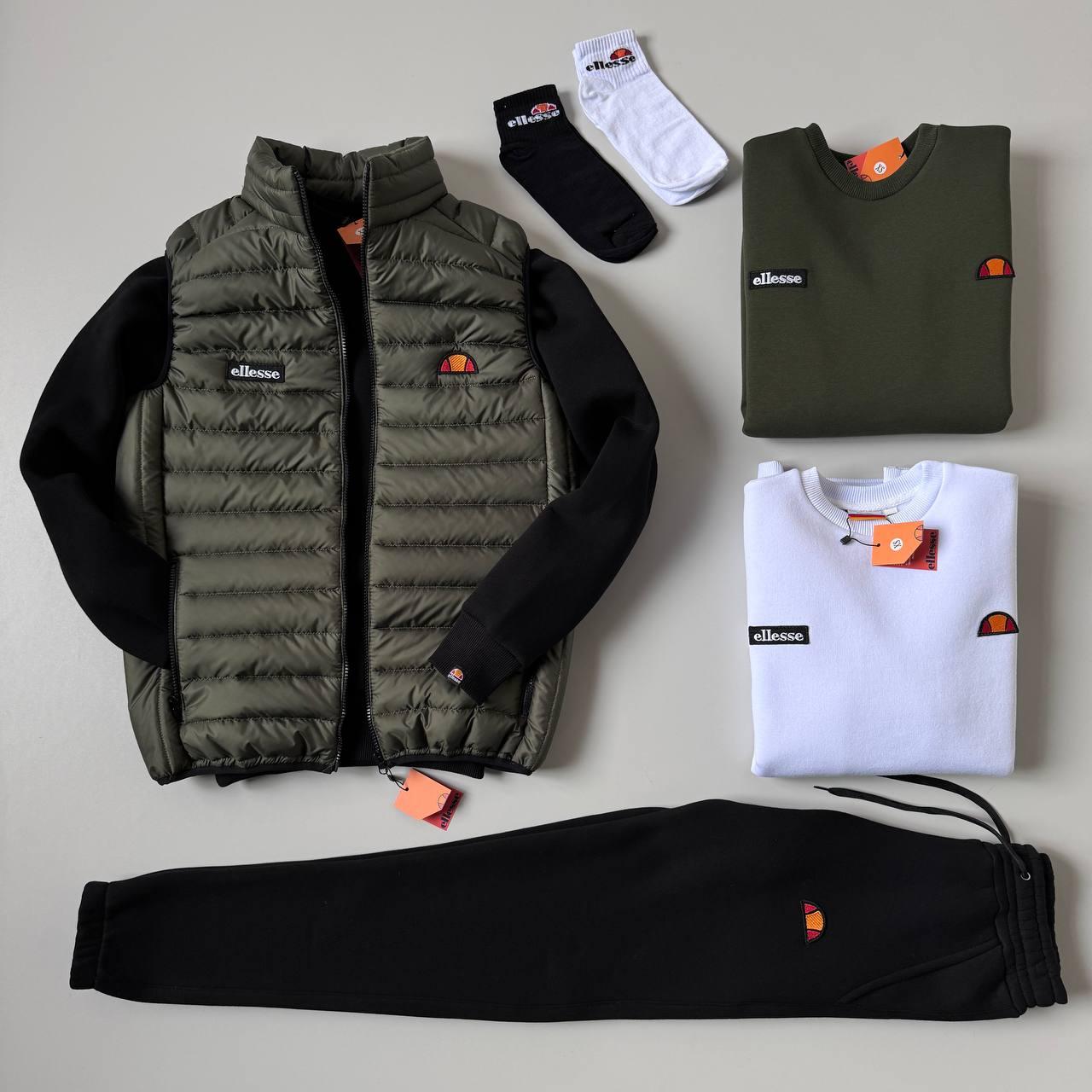 Теплий спортивний чоловічий костюм Ellesse (набір)