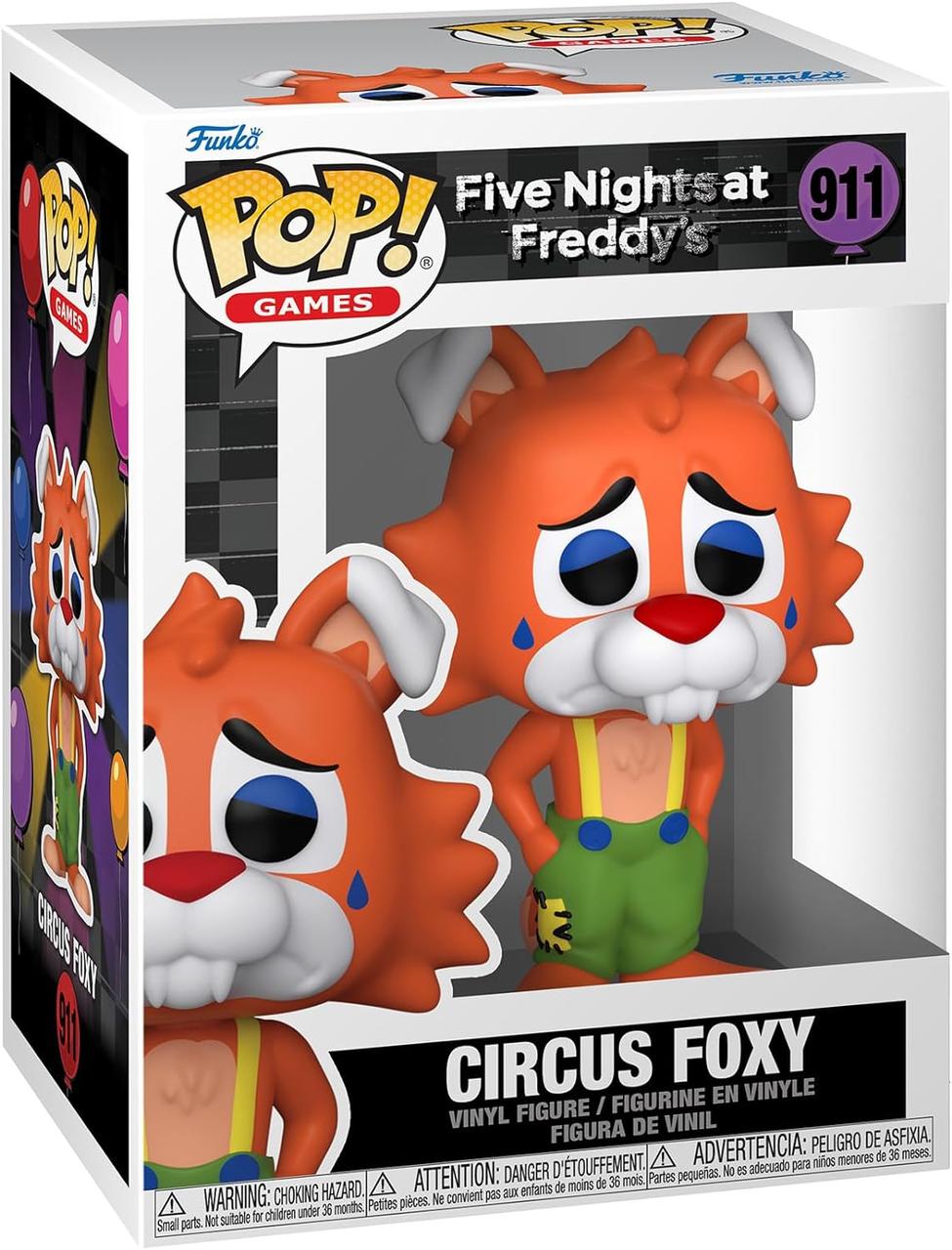 Funko Pop! Games: Five Nights at Freddy's - Circus Foxy Фігурка Фанко Поп п'ять ночей із Фредді