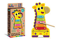 Деревянная игрушка Kids hits, KH20/020, жирафа деревьев. ксилофон в коробке р. 16,1*35*3,4 см