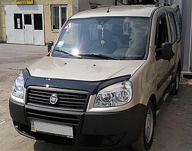 Дефлектор капота (мухобійка) Fiat Doblo 2006-2010 (FLY)