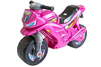 Детская каталка толокар Мотоцикл розовый 501 ORION