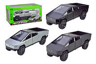 Машина металлическая "Автопром" T7777, 1:24, на батарейках, свет, звук, открываются двери, багажник