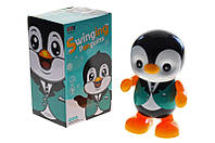 Игрушка Пингвин танцующий, на батарейках, с музыкой и светом в коробке 17178 р.20,5*10,8*12,7см