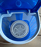 Пральна машина напівавтомат Vilgrand V135-2550 blue на 3.5 кг зі знімною центрифугою, фото 7