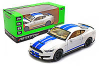 Машина металлическая 68441 (7948) АВТОПРОМ, 1:32 Ford Shelby GT350, 3 цвета, свет, звук, в коробке 19*