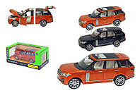 Машина металлическая 68263A "Автопром", 1:26 Range Rover, на батар.: свет и звук, открываются двери от