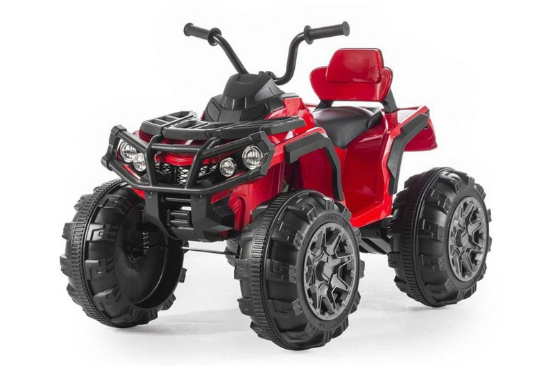 Электромобиль детский T-733 EVA RED квадроцикл 12V7AH мотор 2*45W с MP3 103*68*73 см - фото 1 - id-p2032870929