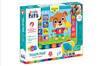 Игрушка Планшет Kids Hits.KH02/001. "Веселый щенок".батар.укр язык обучения,200 вопросов по 12 темам,3 уровня