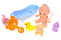 Набор игрушечных пикалок пищалок в ванночке, в пакете BLS889-1