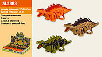 Заводная игрушка динозавры SL3388 (1509614) (36уп по 12шт/2) 3 вида,по 12шт в боксе 37*24*7см/цена за бокс/