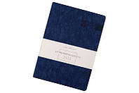 Ежедневник А5 датированный Leo Planner "Boss", мягкий, 368 стр., синий