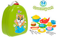 Рюкзак детский с набором посуды и продуктами 8225 ТЕХНОК