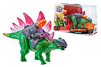 Интерактивная игрушка ROBO ALIVE серии "Война Динозавров" - Боевой Стегозавр