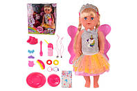 Кукла функциональная, BLS008A, пьет-писяет, горшок, бутылочка, подгузник, аксессуары, р-р игрушки - 45 см