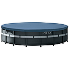 Каркасний басейн Intex 26330 Ultra Frame Pool (549х132 см) з пісочним фільтром, драбиною та тентом, фото 3