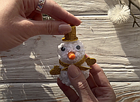 Створюємо разом з набором для виготовлення помпонів ➕ Майстер-клас сніговичка!☃️☃️