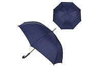 Зонт-трость Синий/ черный/ бордовый полуавтомат 478372
