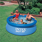 Надувний басейн Intex 28110 (244 х 76 см) круглий, фото 6