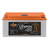 Аккумулятор LP LiFePO4 12V/12.8V 230 Ah 2944Wh (BMS 100A/50A) пластик LCD LogicPower 20941