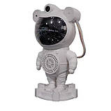 Проектор галактики лазерний, зоряне небо на стелі від USB з пультом - Астронавт Блютуз версія, фото 2