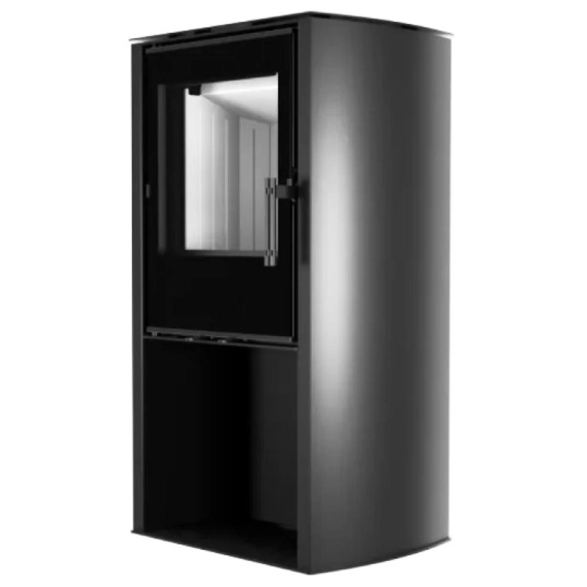 Сталева опалювальна піч Hitze CANE S (101.9 х 55 х 40 см), фото 1