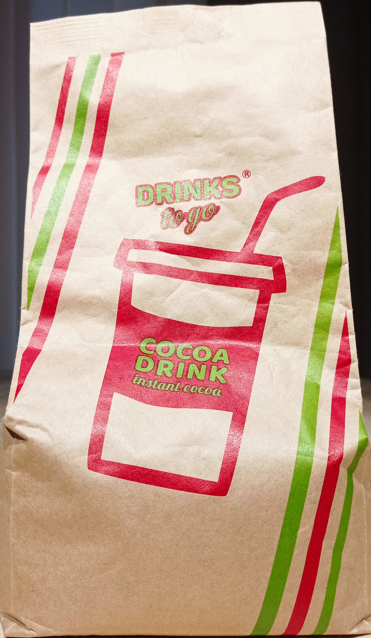 Розчинний какао з цукром "Cocoa Drink" Drinks to go, 1 кг